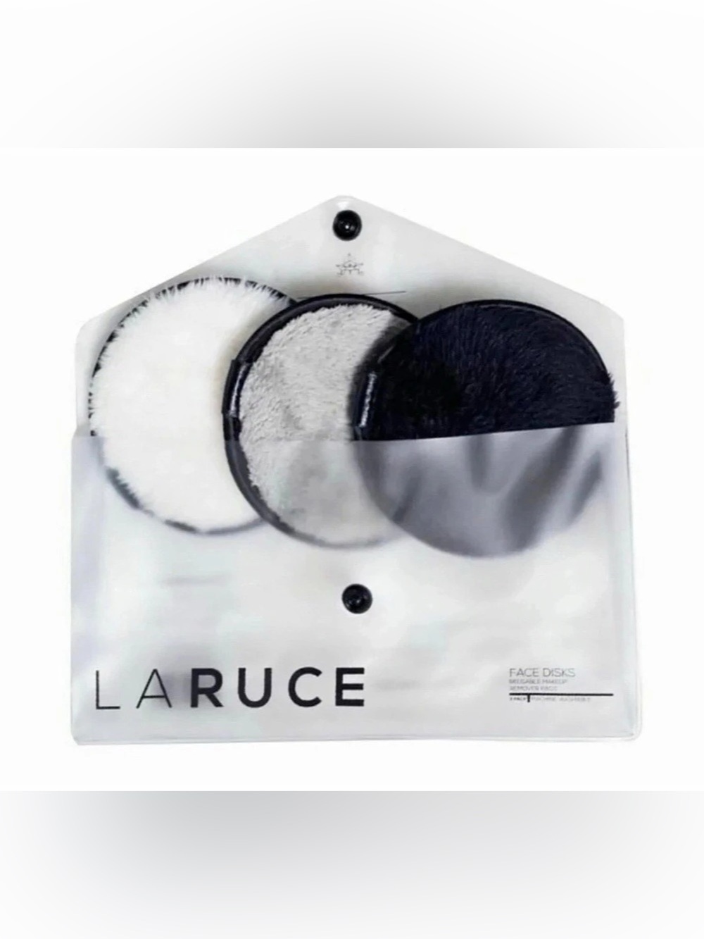 LARUCE Face Discs Reusable Makeup Pads Set of Three NEW WITH TAGS